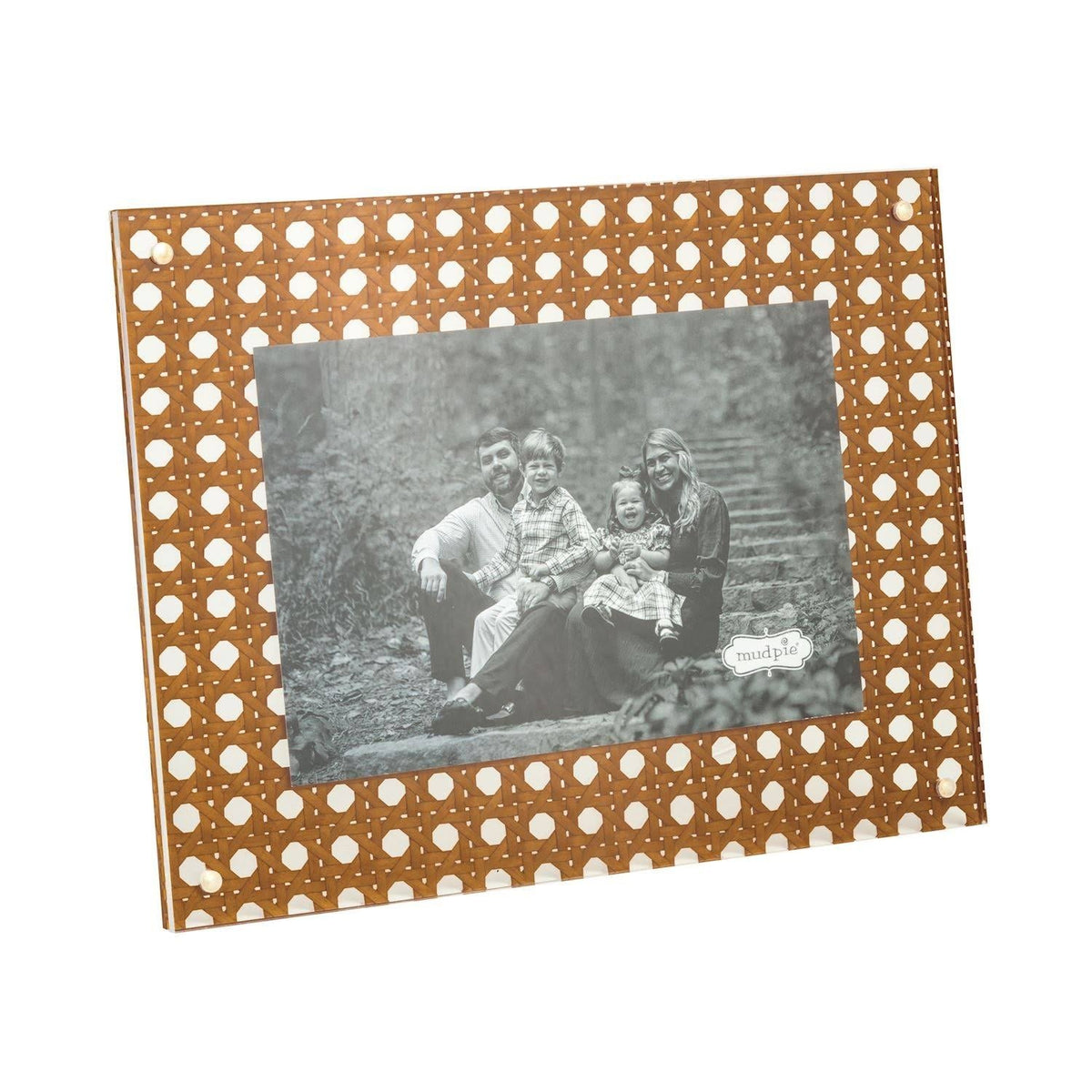 Mud Pie Cane Acrylic Frame 4x6 - Bria Blair Creative