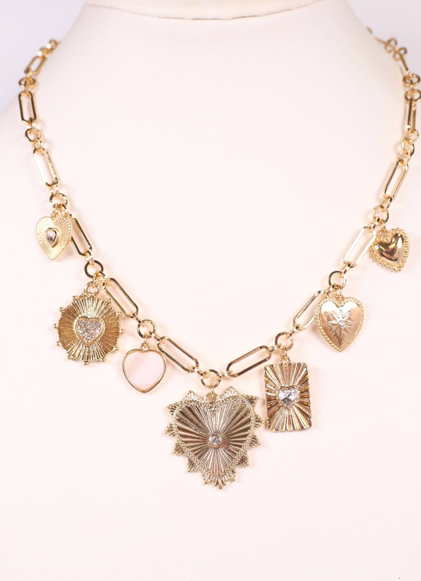 Nobles Charm Necklace GOLD - Bria Blair Creative