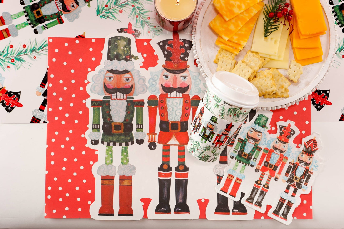 NUTCRACKER DIECUT PLACEMAT - Bria Blair Creative