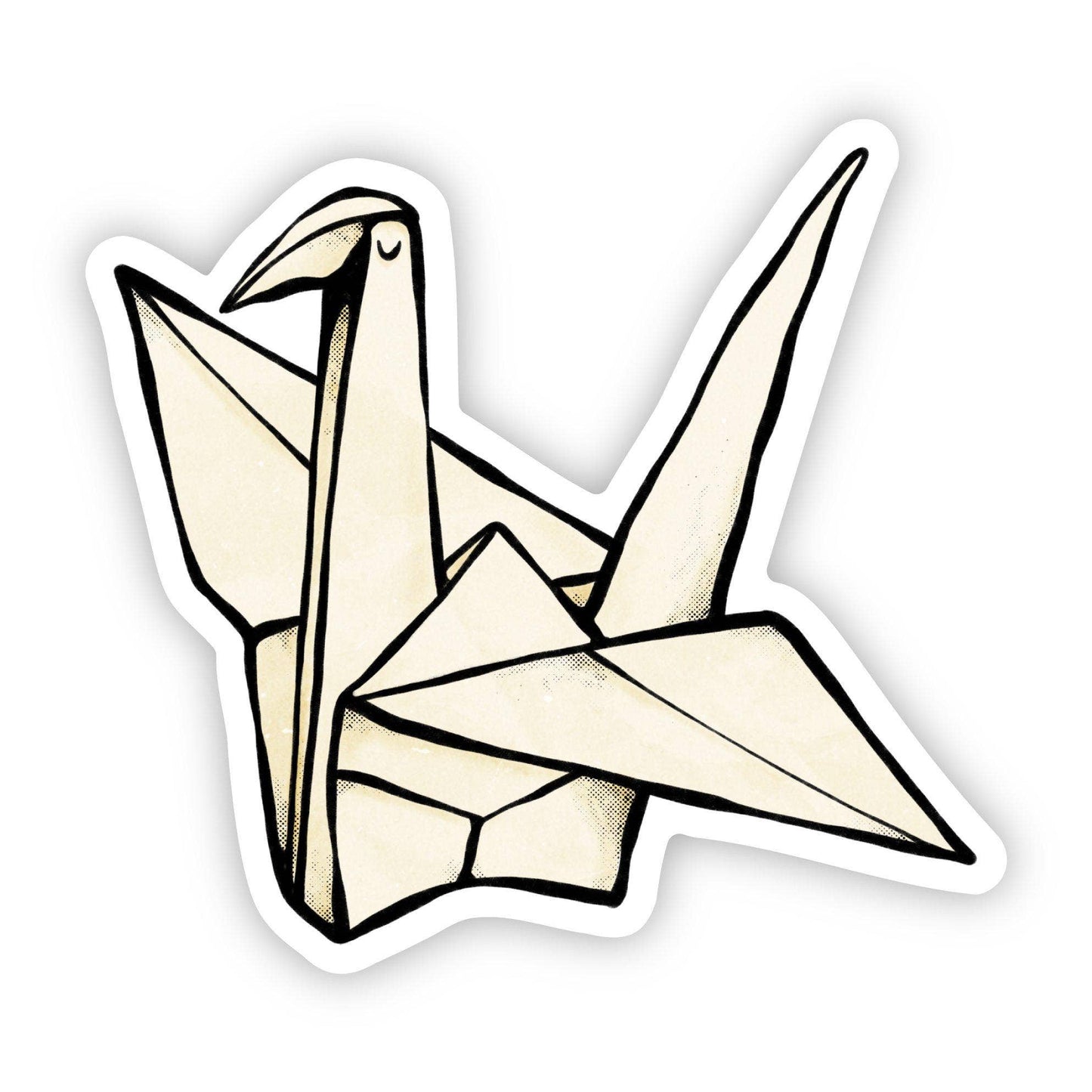 Paper Crane Sticker - Bria Blair Creative