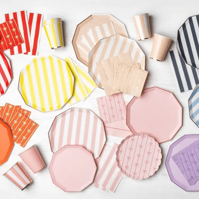 PETAL PINK SIGNATURE SMALL PLATES - Bria Blair Creative