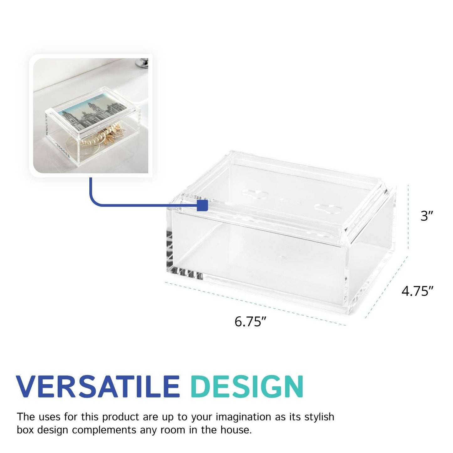 Photo Frame Acrylic Box - Bria Blair Creative