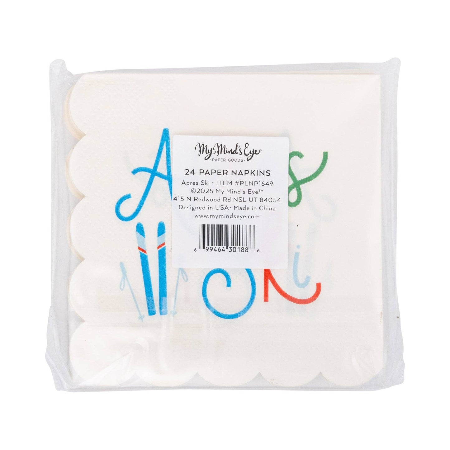 PLNP1649 - Apres Ski Cocktail Napkin - Bria Blair Creative