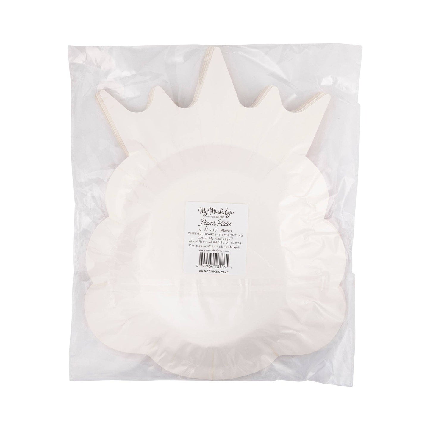 QHT1140 - Queen of Hearts Plate - Bria Blair Creative