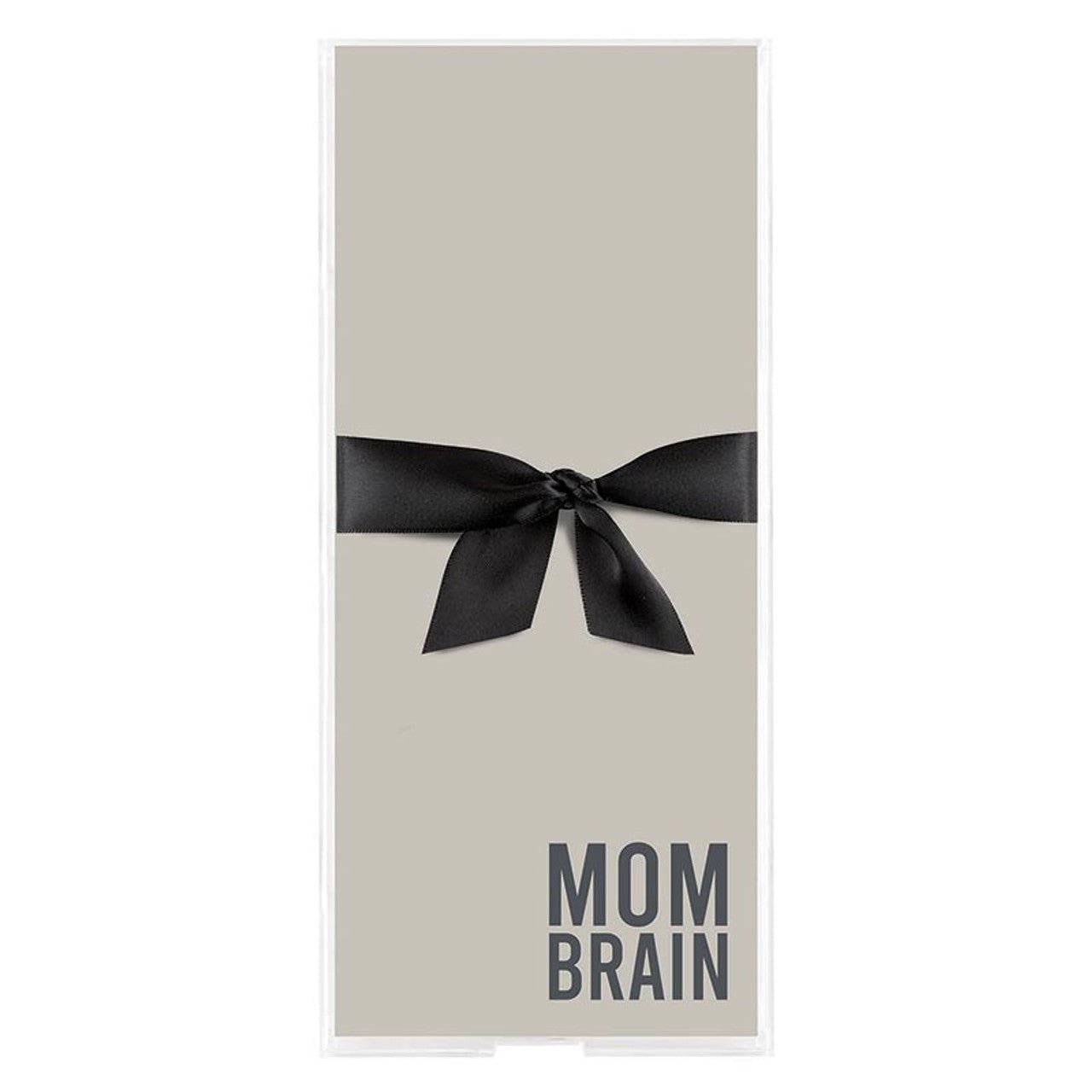 Rectangle Notepaper with Acrylic Tray - Mom Brain - Bria Blair Creative