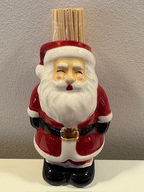 Santa Christmas Toothpick Holders - Bria Blair Creative