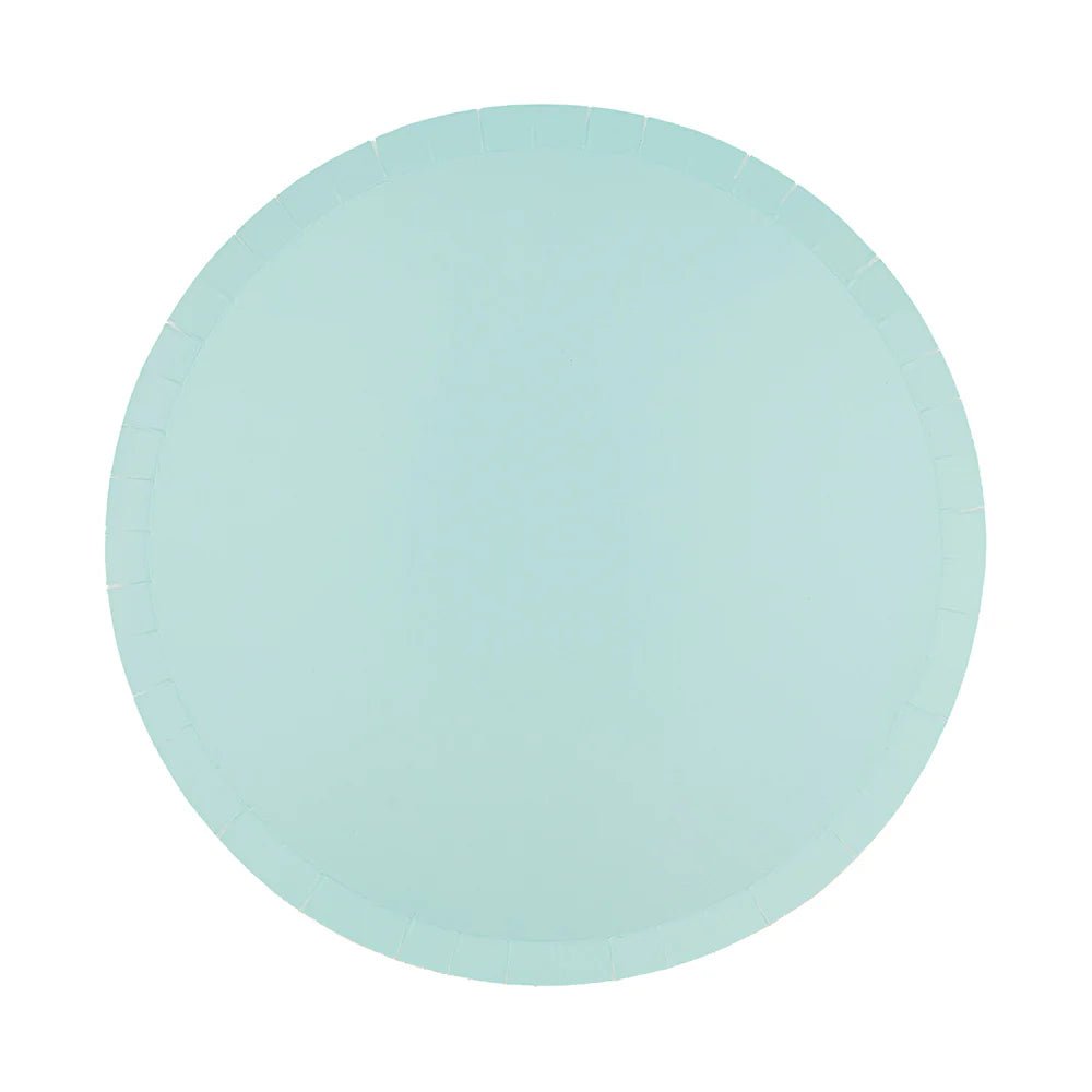 Shades Seafoam Dinner Plates - Bria Blair Creative