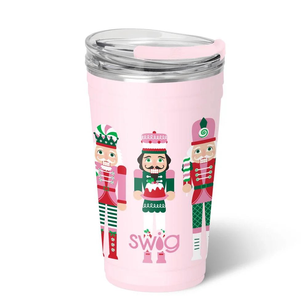 Sugar Plum Soldiers Party Cup 24 oz - Bria Blair Creative