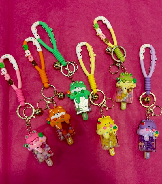 Sweet Ice Cream Pop Keychain (Assorted) - Bria Blair Creative