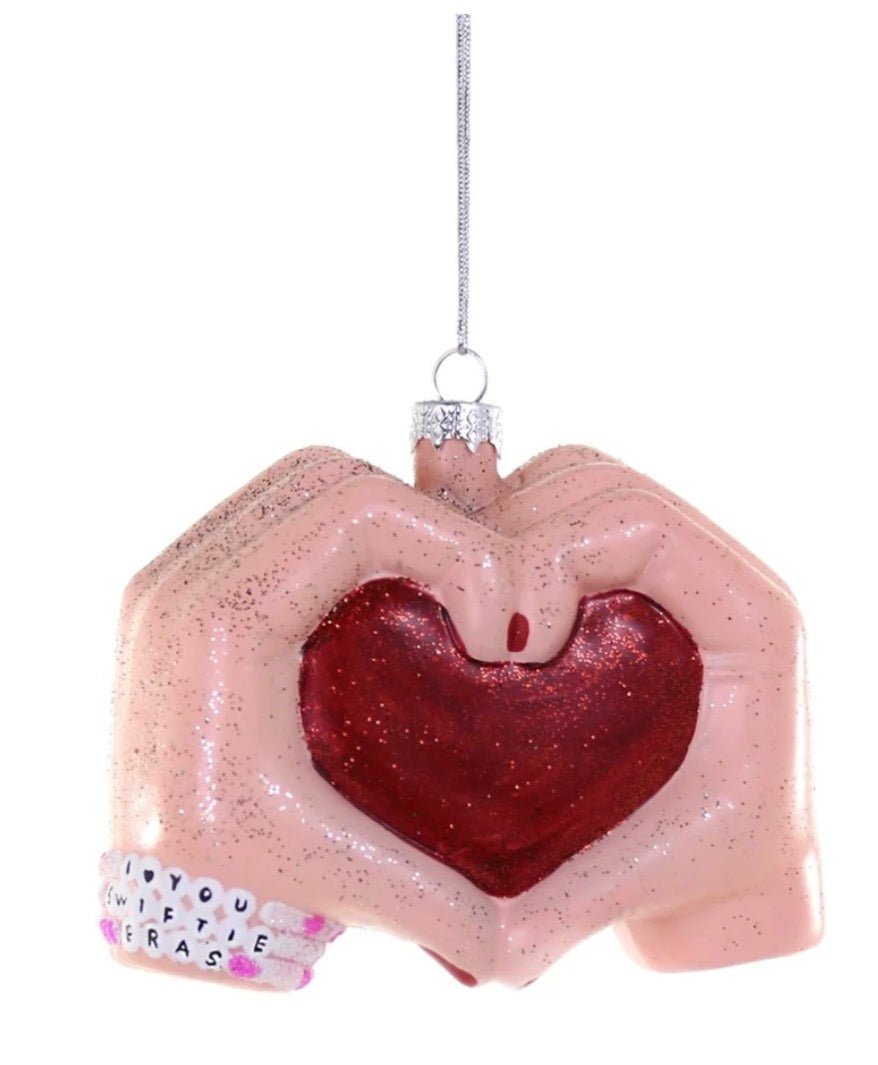 Swiftie Heart Ornament - Bria Blair Creative