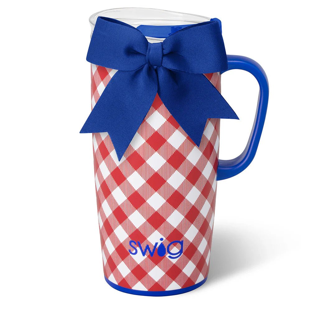 Swig Patriotic Picnic Travel Mug 22oz - Bria Blair Creative