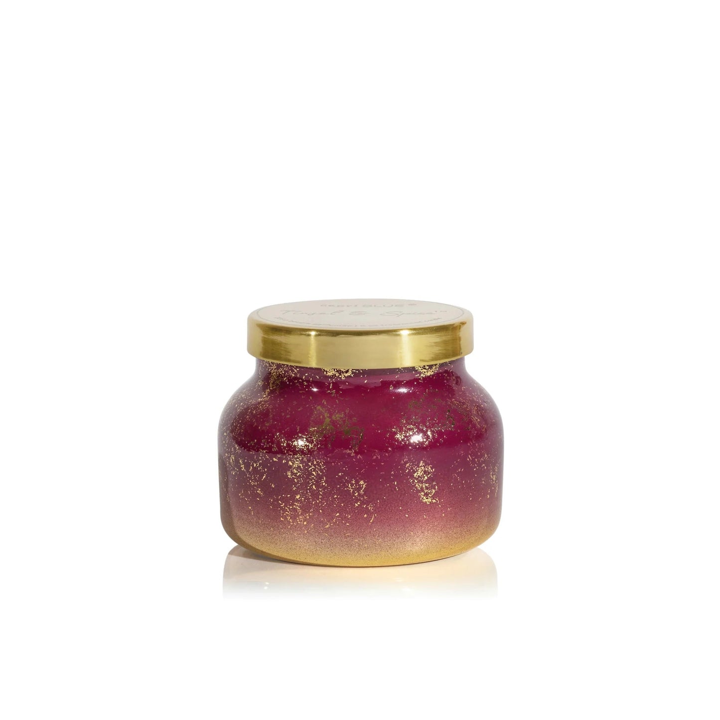 Tinsel & Spice Glimmer Petite Candle - Bria Blair Creative