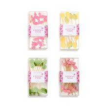 Tropical Life Cocktail Picks in Gift Box - Set of 4 - Bria Blair Creative