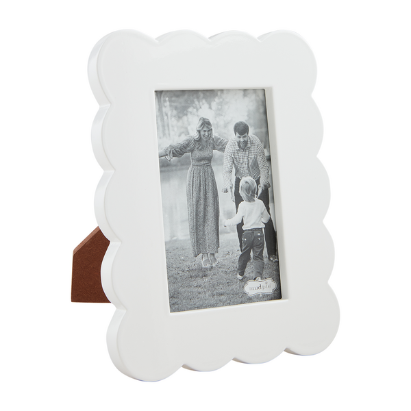 4x6 Scalloped Lacquer Frames