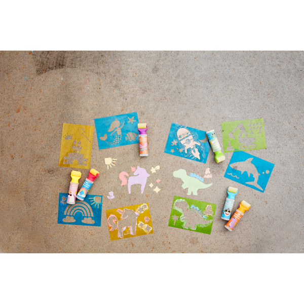 Girl Roller Chalk Set