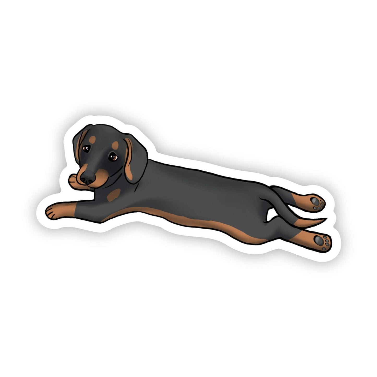 Weiner Dog Sticker - Bria Blair Creative