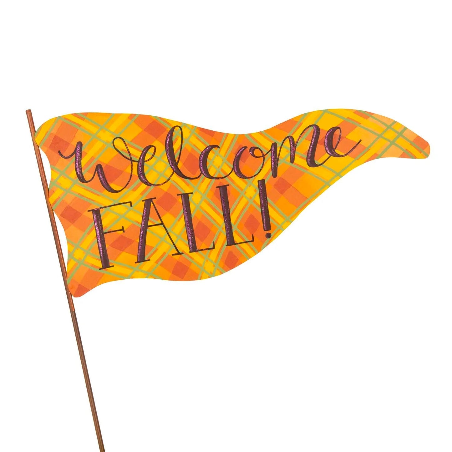 "Welcome" Fall Flag - Bria Blair Creative