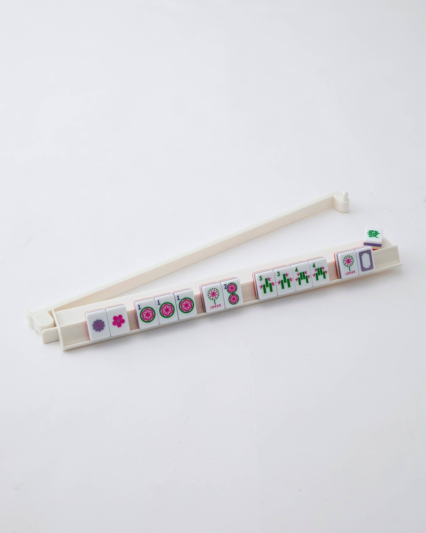 White Acrylic Rack and Pusher Set - Bria Blair Creative
