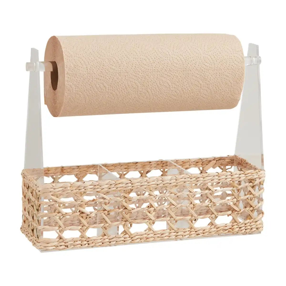 Woven Acrylic Utensil Caddy - Bria Blair Creative