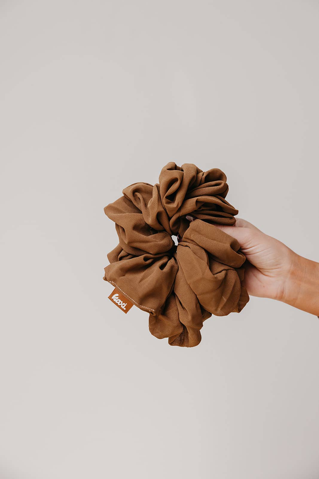 KAXI Jumbo Chiffon Scrunchie — 22 Colors: CHEETAH
