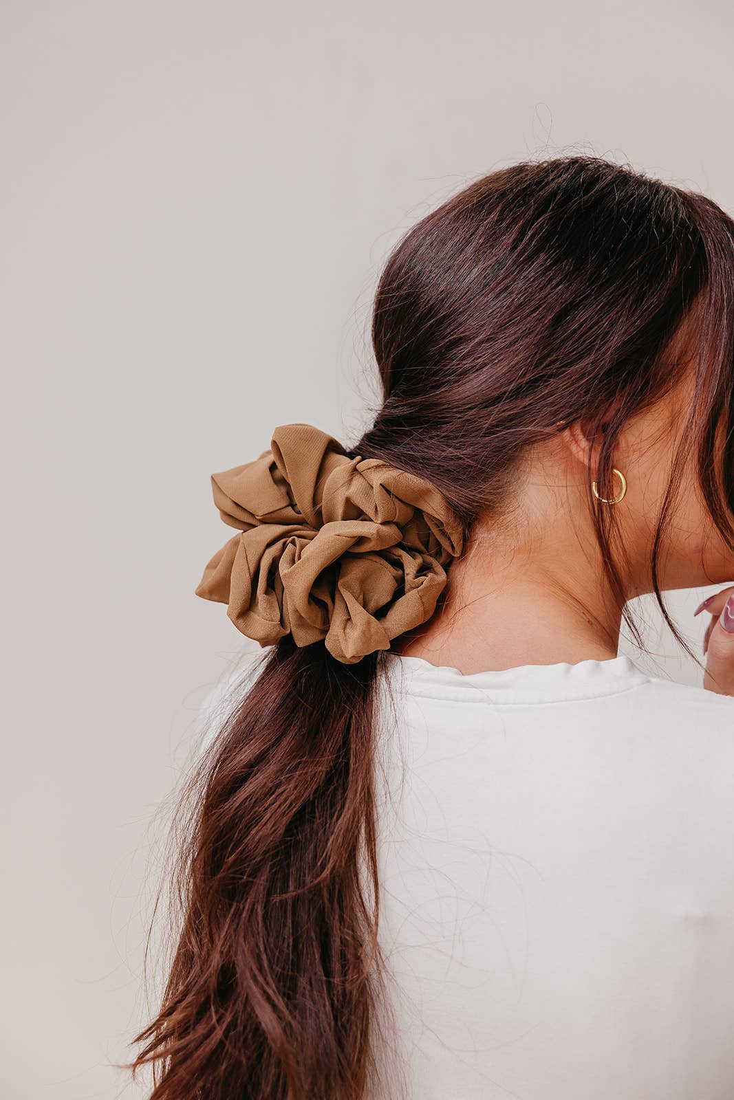 KAXI Jumbo Chiffon Scrunchie — 22 Colors: CHEETAH