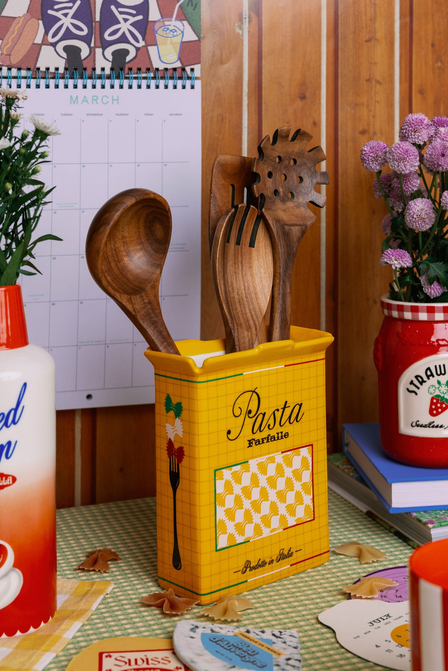 Ceramic Vase, Pasta Box