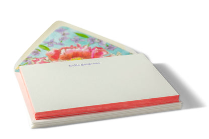 Hello Gorgeous | Fancy Pants Letterpress Flat Notecards