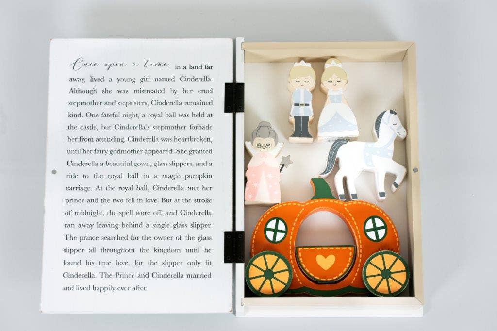 11934 - woodland storybook gift set/6 (CINDERELLA) - Bria Blair Creative