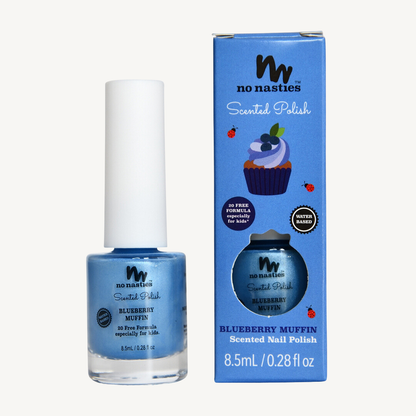 Water Based Scented Scratch Off Kids Nail Polish: Cherry Berry - Bright Pink