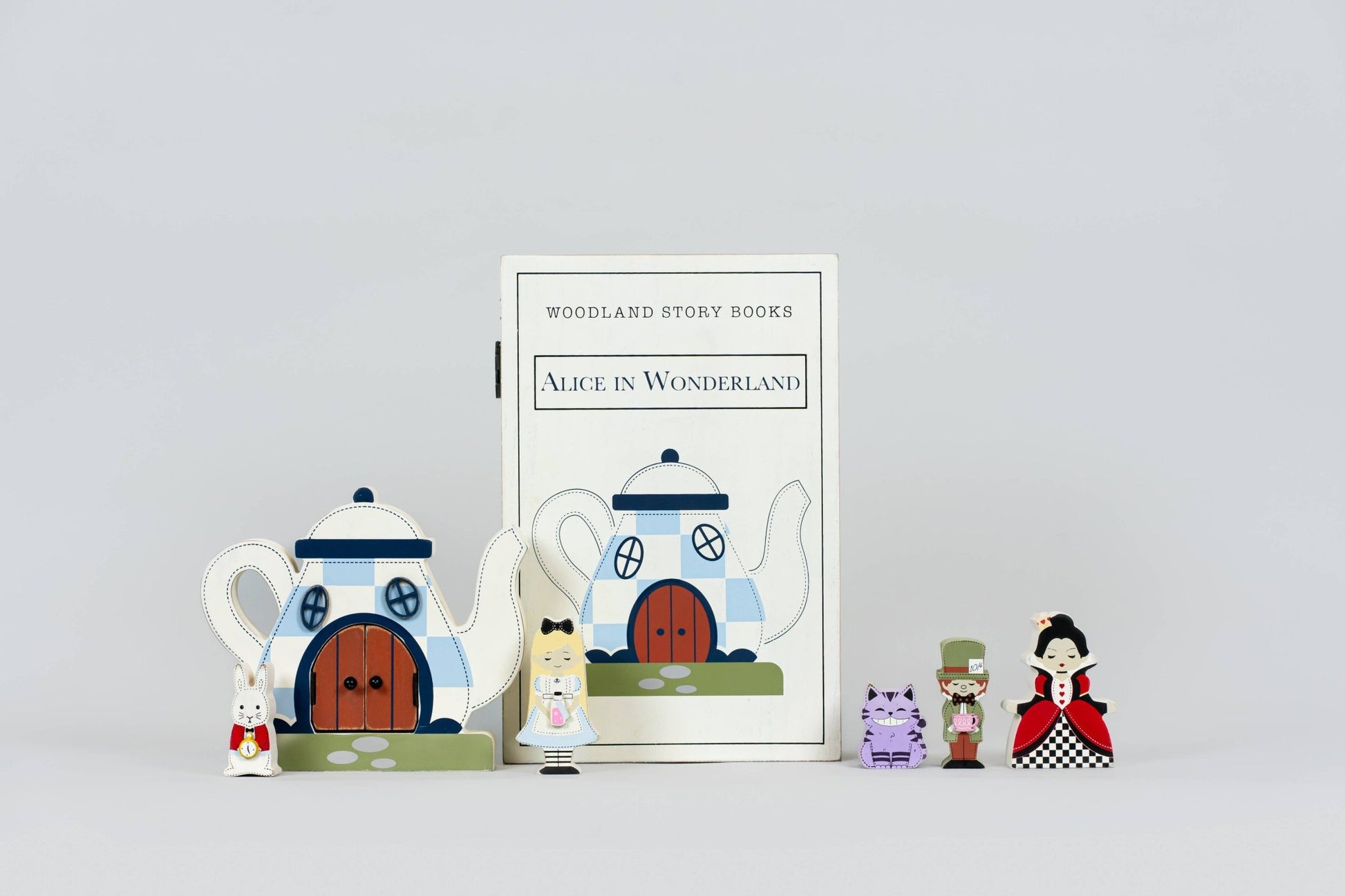 12087 - 8x12 woodland storybook gift set/7 (ALICE WONDERLAND - Bria Blair Creative