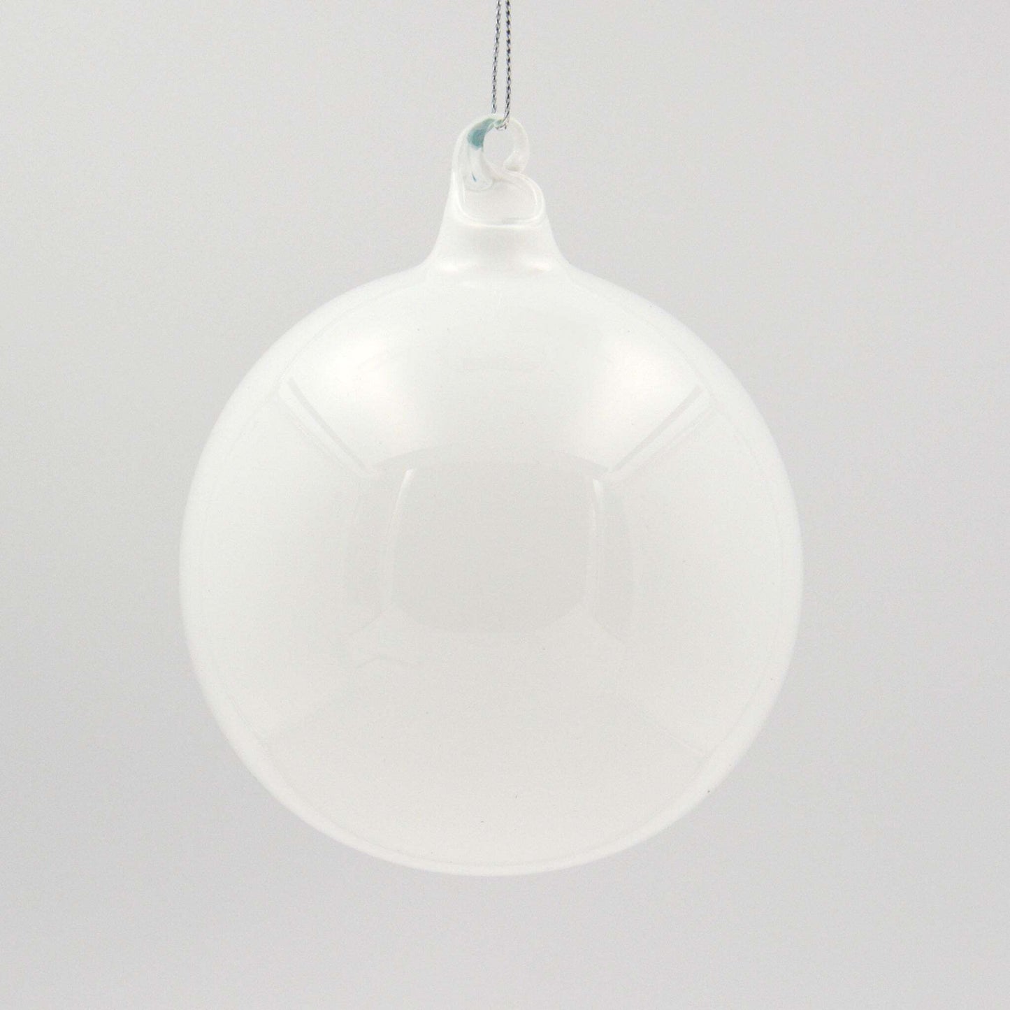 120mm Bubblegum Ball Ornament - Snow White - Bria Blair Creative