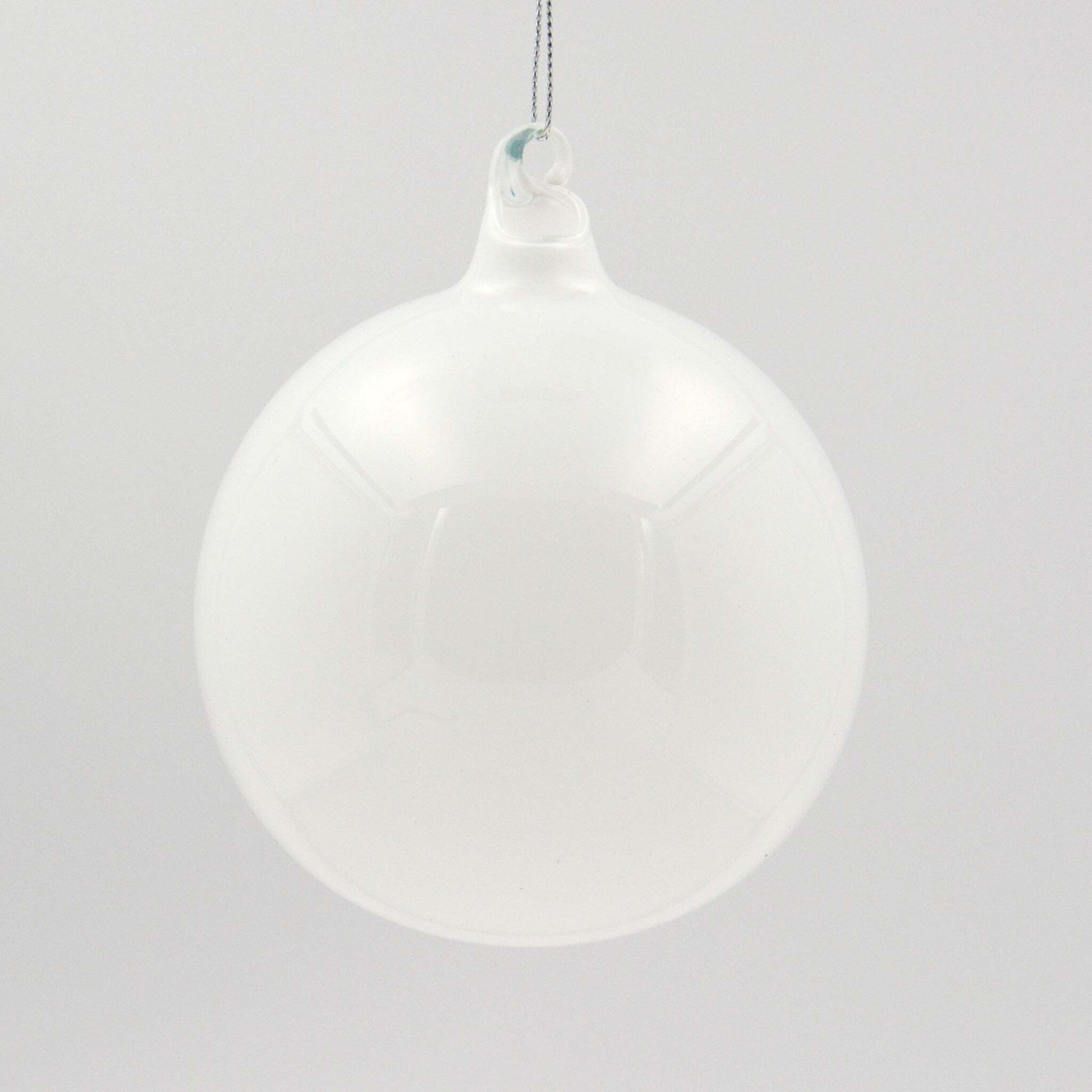 120mm Bubblegum Ball Ornament - Snow White - Bria Blair Creative