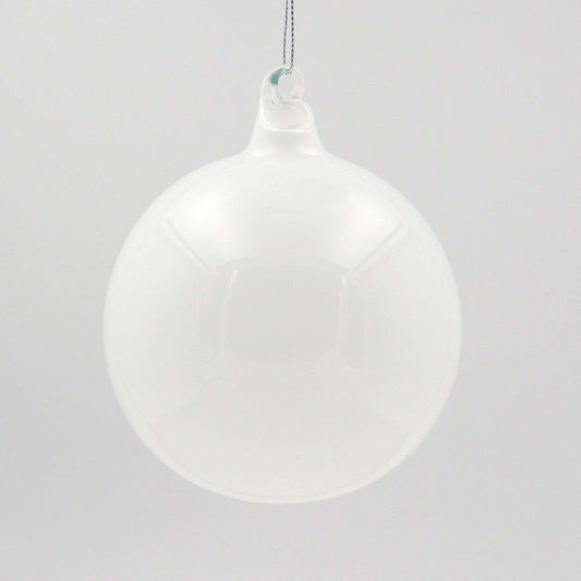 120mm Bubblegum Ball Ornament - Snow White - Bria Blair Creative