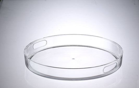 15" Round Tray With Handles - Bria Blair Creative