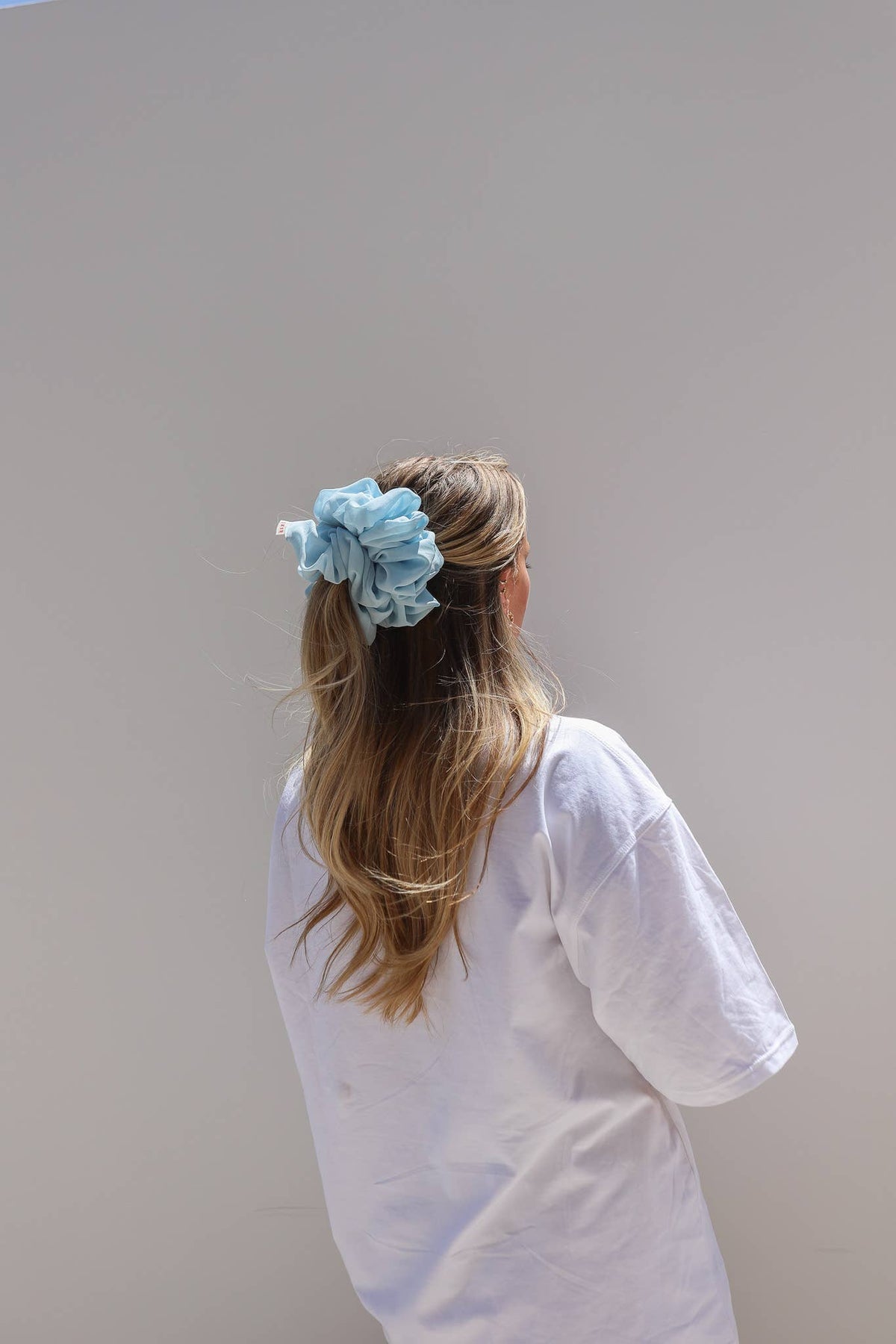 KAXI Jumbo Chiffon Scrunchie — 22 Colors: CHEETAH