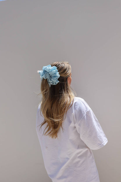 KAXI Jumbo Chiffon Scrunchie — 22 Colors: CHEETAH
