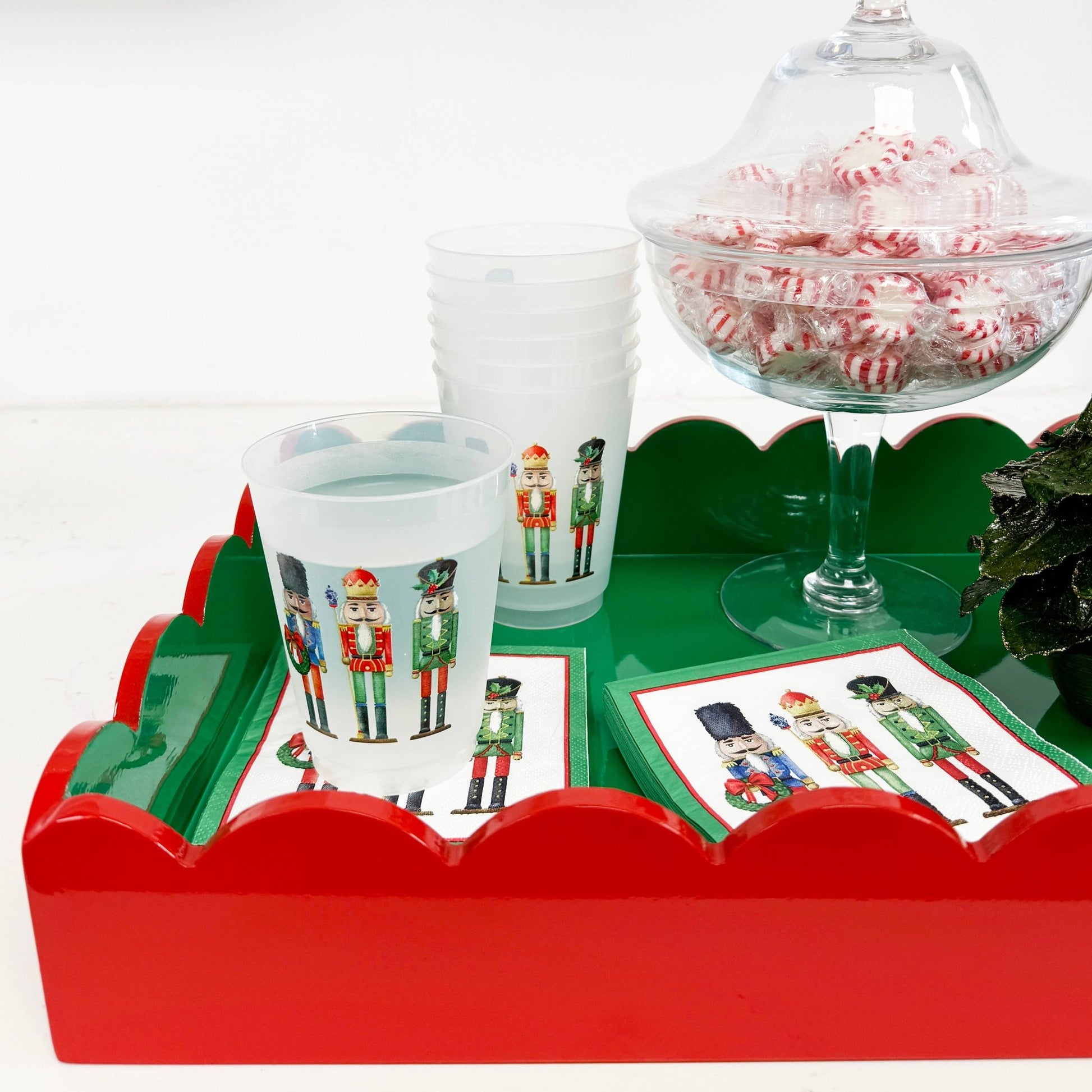 16 oz Shatterproof Cups | Set of 8 | Nutcrackers - Bria Blair Creative