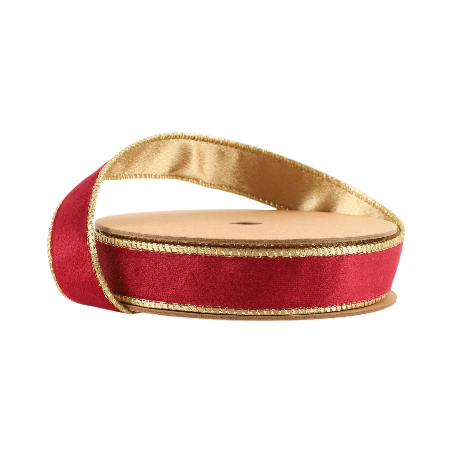 Reversible Classic Velvet Wired Ribbon 10 Yard Roll