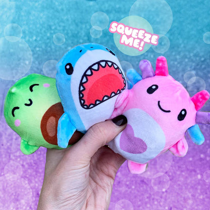 Bubble Stuffed Squishy Friends Original Plush Wrapped Fidget