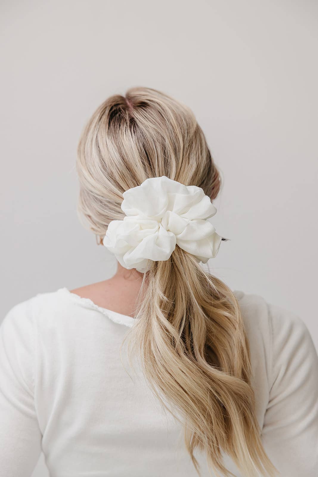 KAXI Jumbo Chiffon Scrunchie — 22 Colors: CHEETAH