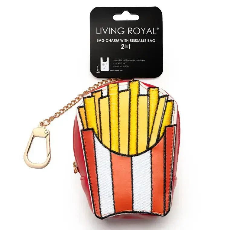 2 - in - 1 Bag Charm & Reusable Shopper Bag - Pickle Jar - Bria Blair Creative