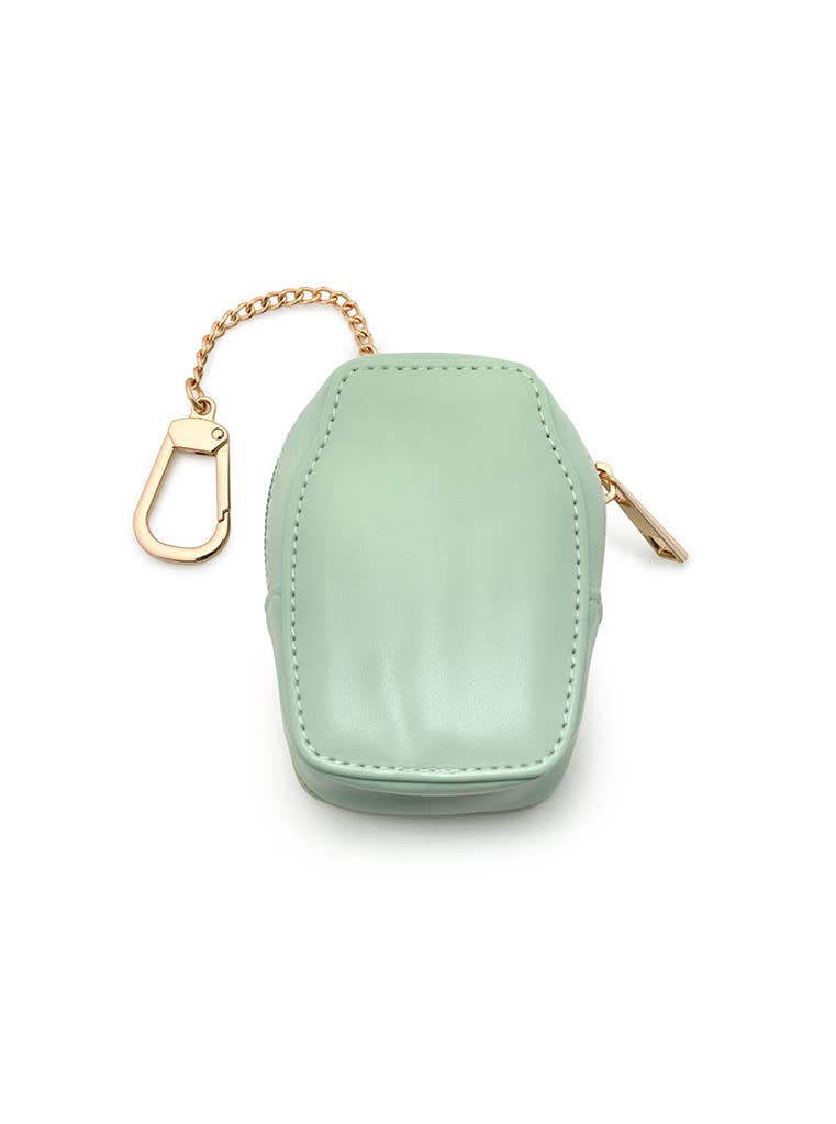 2 - in - 1 Bag Charm & Reusable Shopper Bag - Pickle Jar - Bria Blair Creative