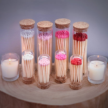 2" Matches + Mini Cloche - Colors of Your Choice + Strikers: Hot Pink - Bria Blair Creative