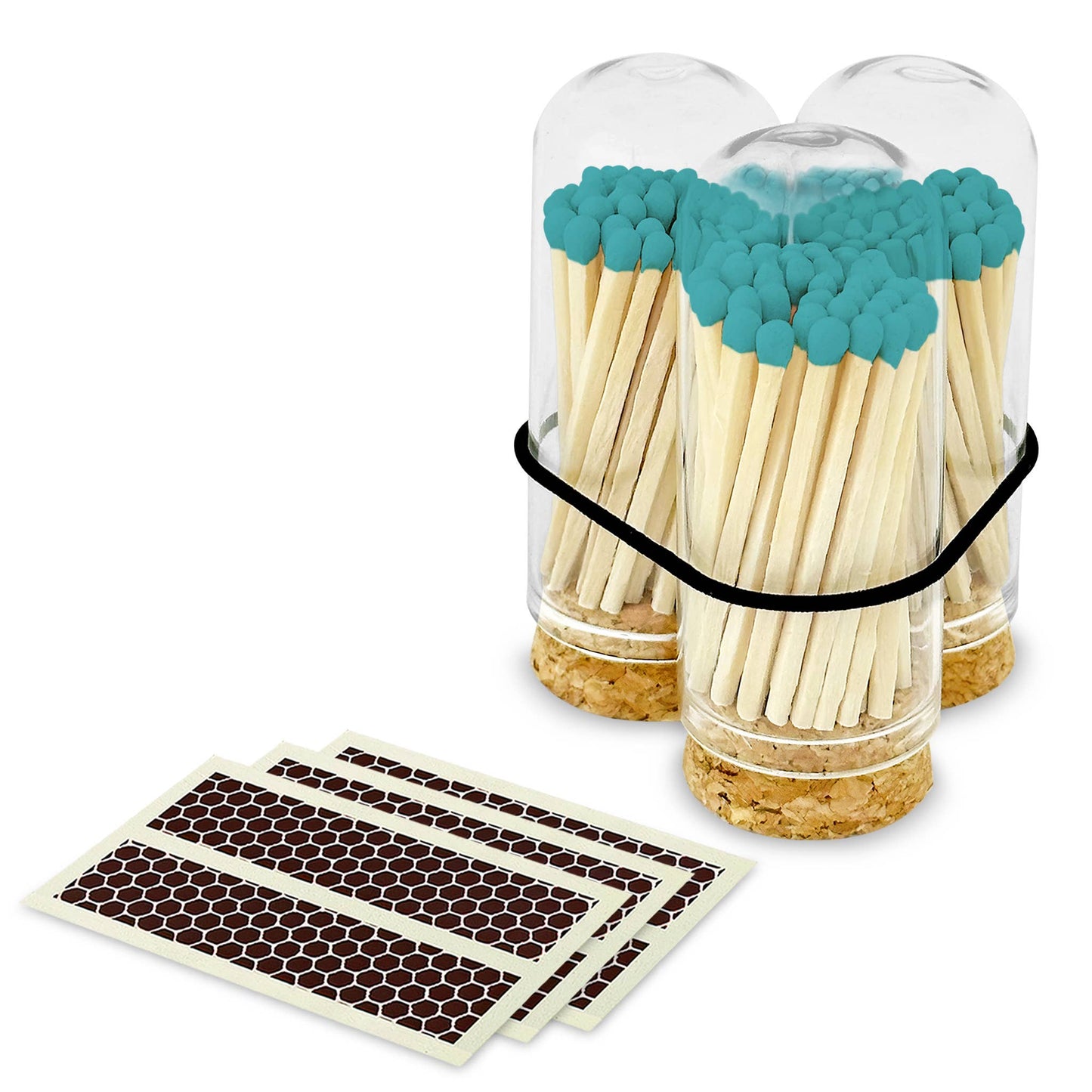 2" Matches + Mini Cloche - Colors of Your Choice + Strikers: White Tip - Bria Blair Creative