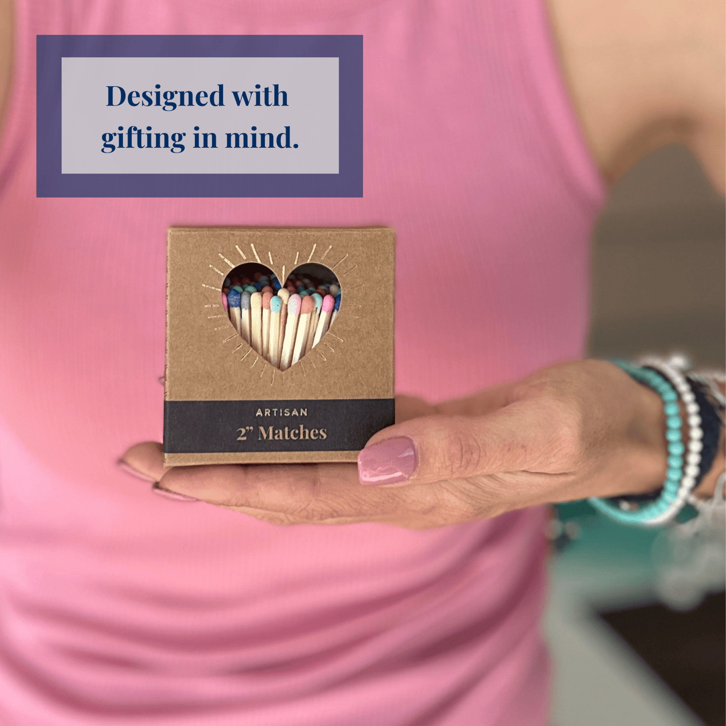 2" Matches + Mini Cloche - Colors of Your Choice + Strikers: White Tip - Bria Blair Creative