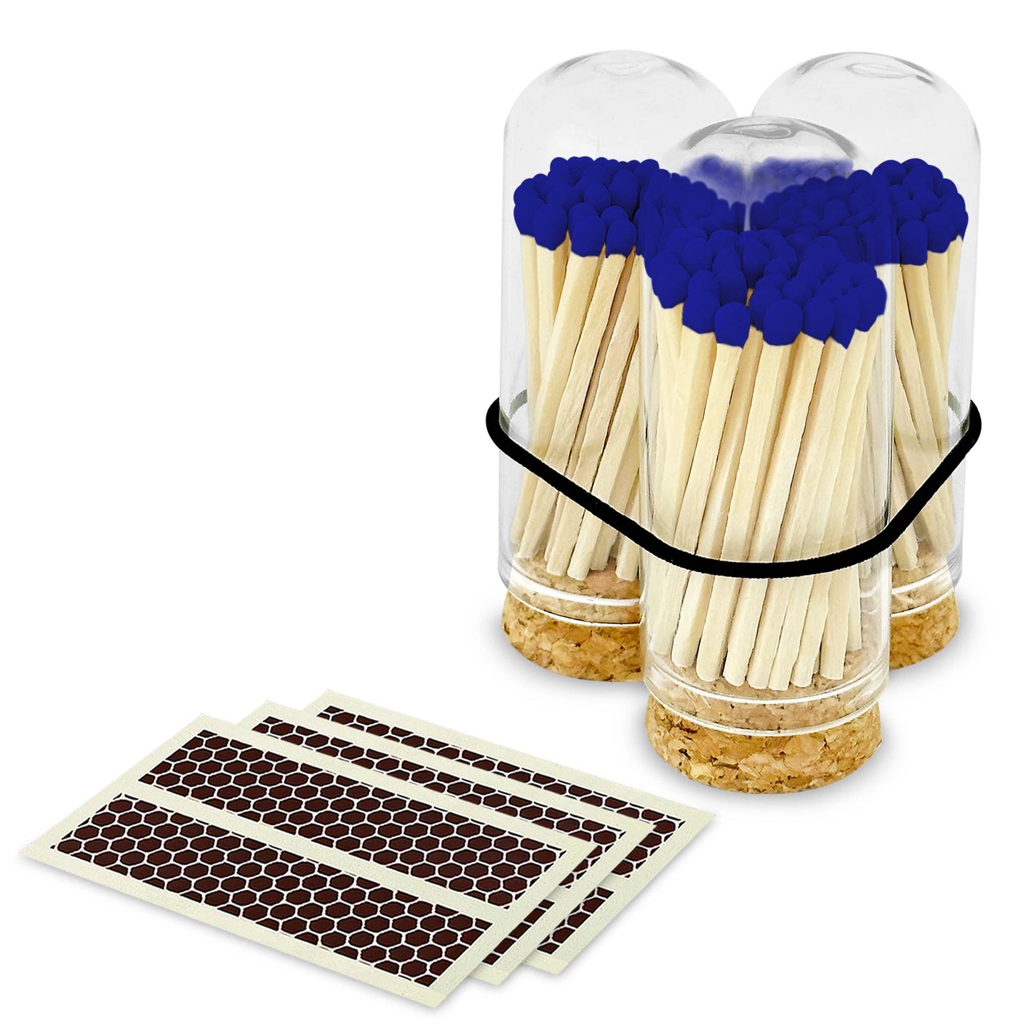 2" Matches + Mini Cloche - Colors of Your Choice + Strikers: White Tip - Bria Blair Creative