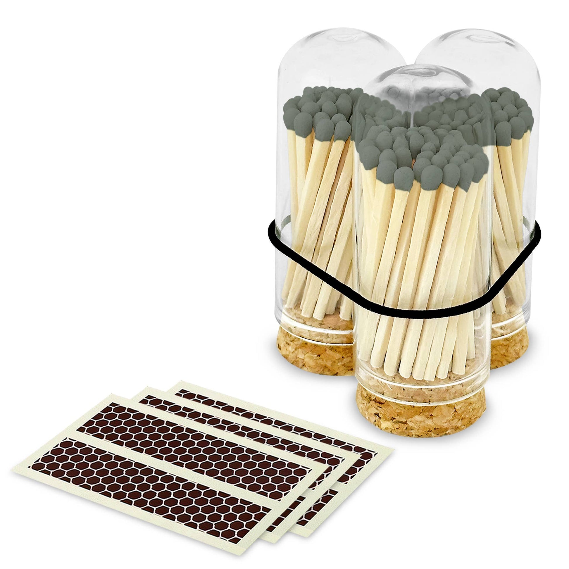 2" Matches + Mini Cloche - Colors of Your Choice + Strikers: White Tip - Bria Blair Creative