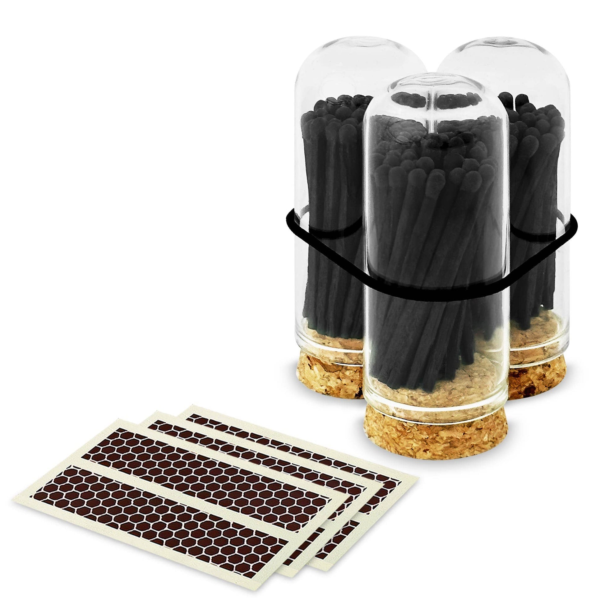 2" Matches + Mini Cloche - Colors of Your Choice + Strikers: White Tip - Bria Blair Creative