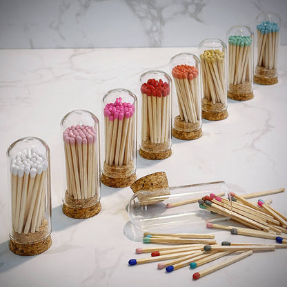 2" Matches + Mini Cloche - Colors of Your Choice + Strikers: White Tip - Bria Blair Creative