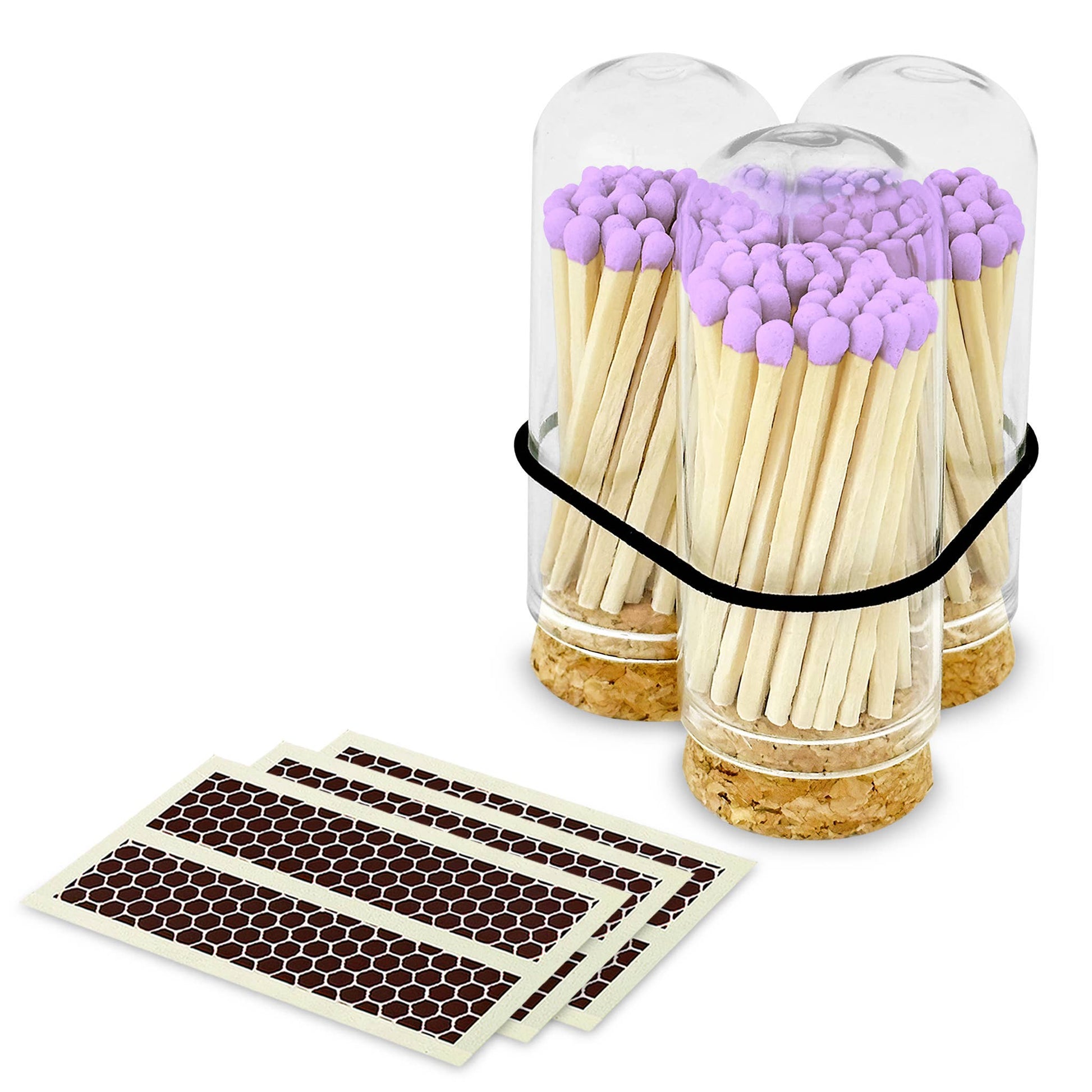 2" Matches + Mini Cloche - Colors of Your Choice + Strikers: White Tip - Bria Blair Creative